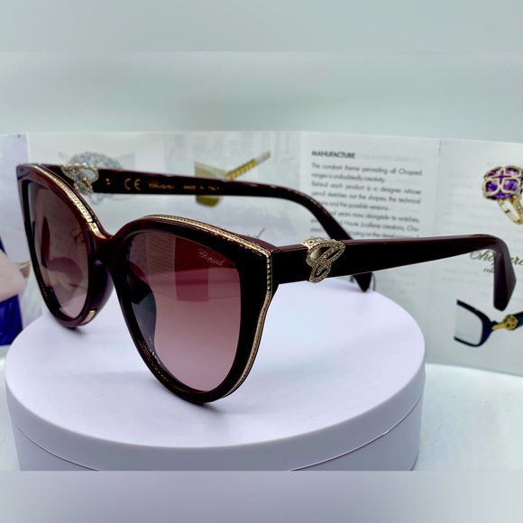 Chopard Accessories - 👑Chopard SCH317S , 09FH‼️Size 55-19-135🏆Made in Italy 🇮🇹🏆100% Authentic